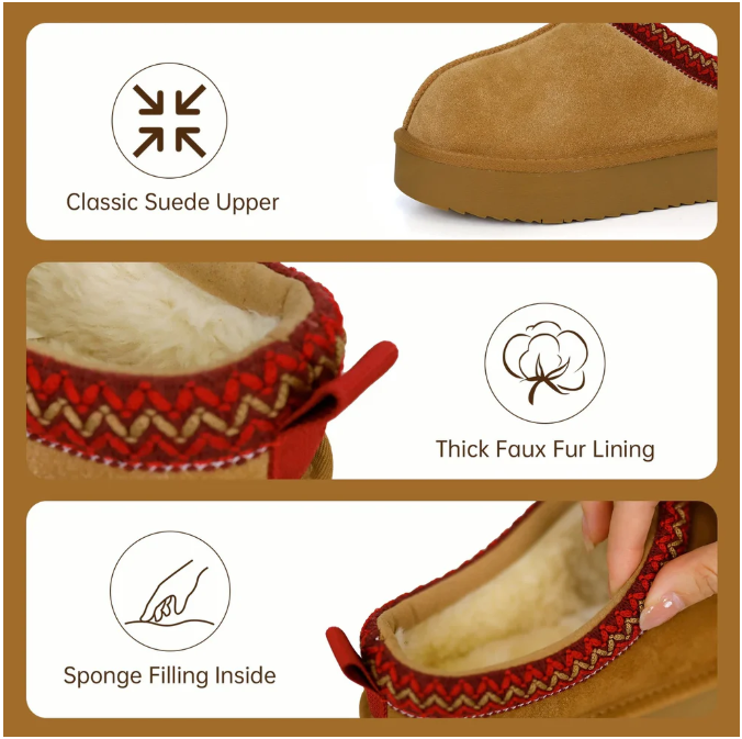 Perfect Winter Gift 🎁 – Thermal Cozy Slippers for Men & Women