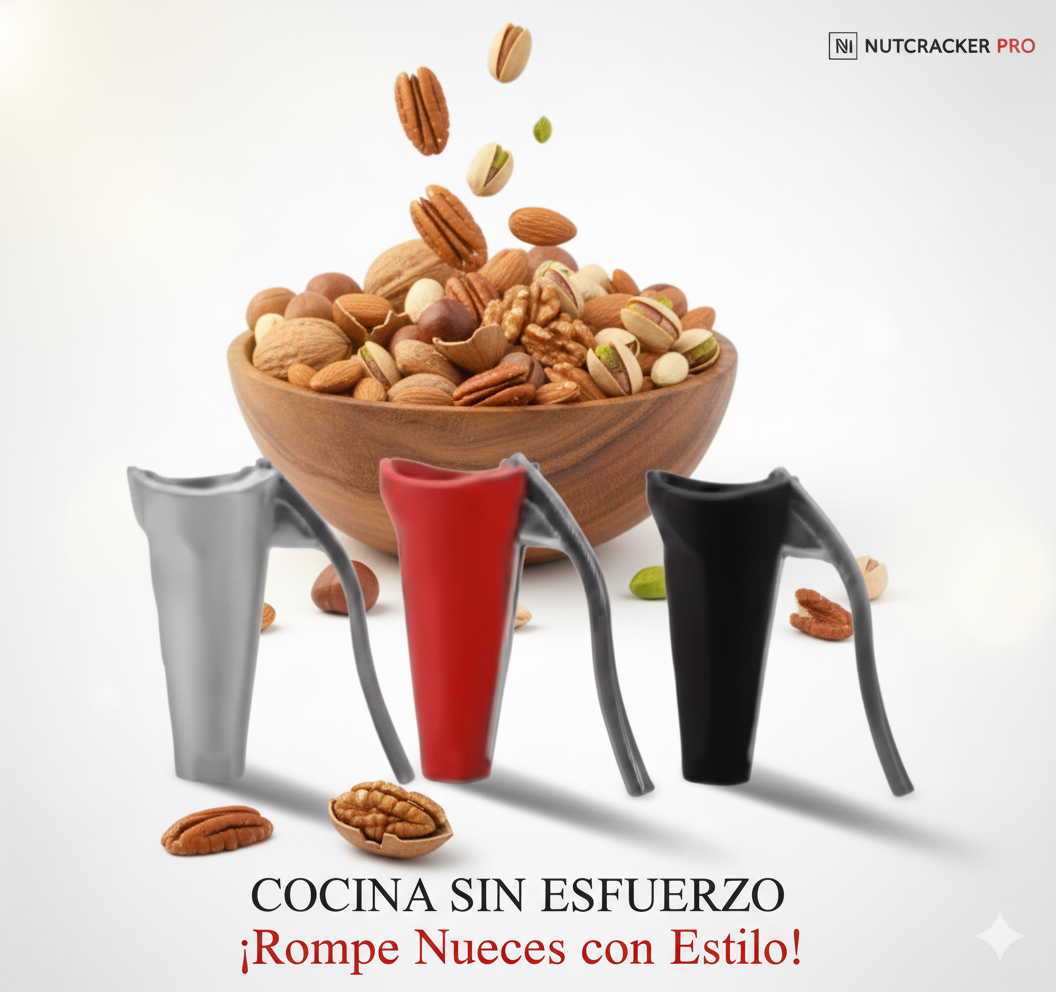 Cascanueces Premium Zinc - COCINA SIN ESFUERZA