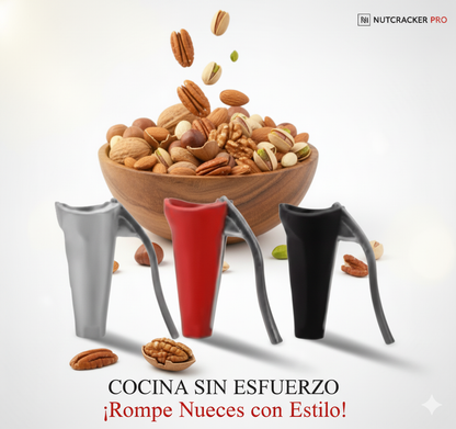 Cascanueces Premium Zinc - COCINA SIN ESFUERZA